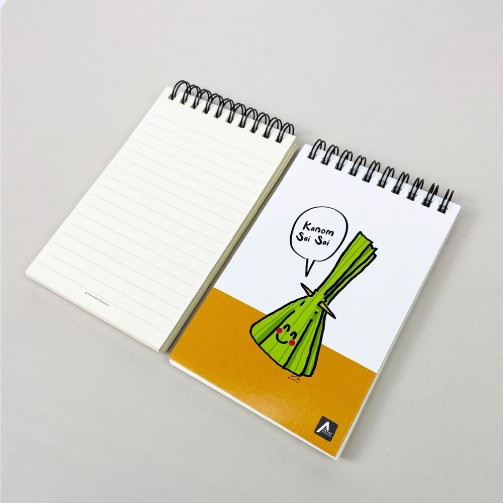สมุดโน้ต Purse note สันห่วง Taste of Thailand Kanom Thai - Image 4