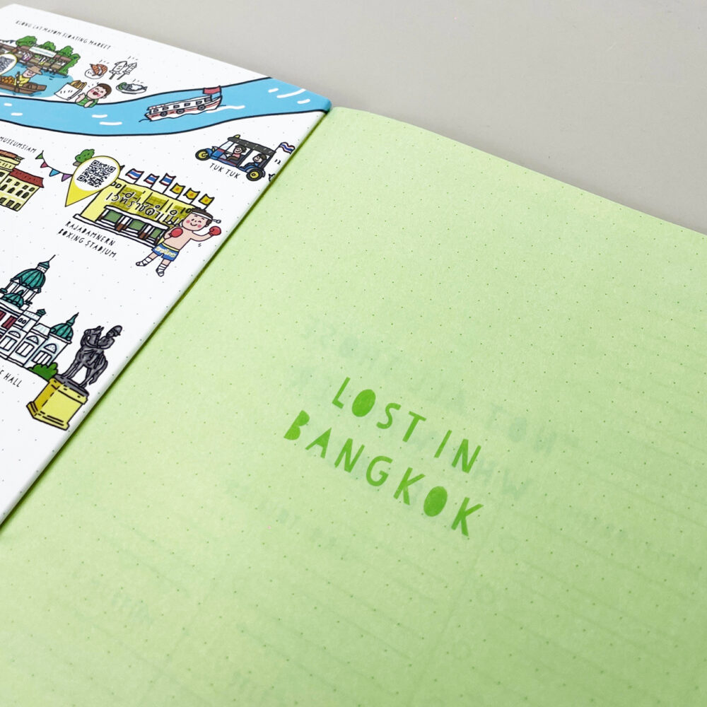 Planner & Note Lost in Bangkok ขนาด A5 - Image 2