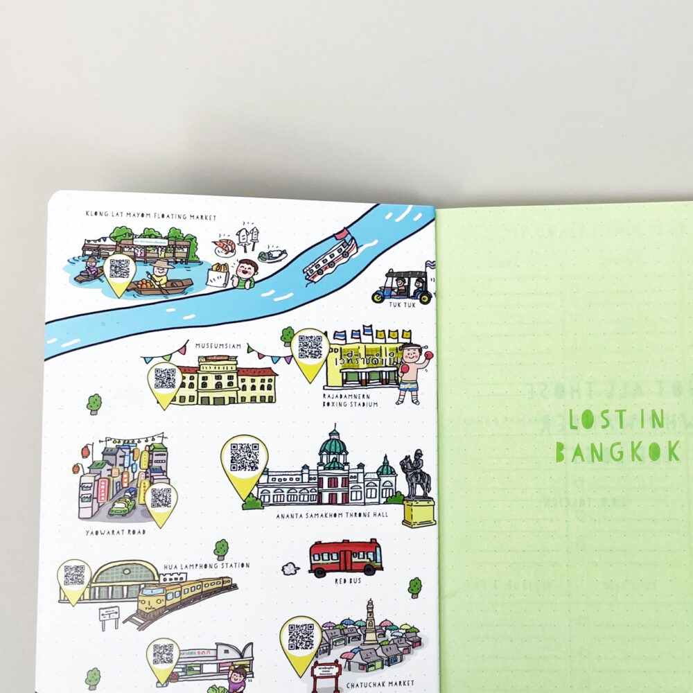 Planner & Note Lost in Bangkok ขนาด A5 - Image 3