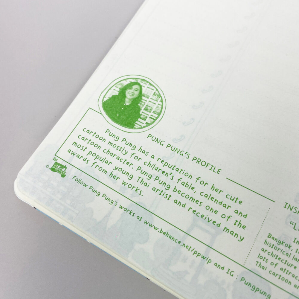 Planner & Note Lost in Bangkok ขนาด A5 - Image 5