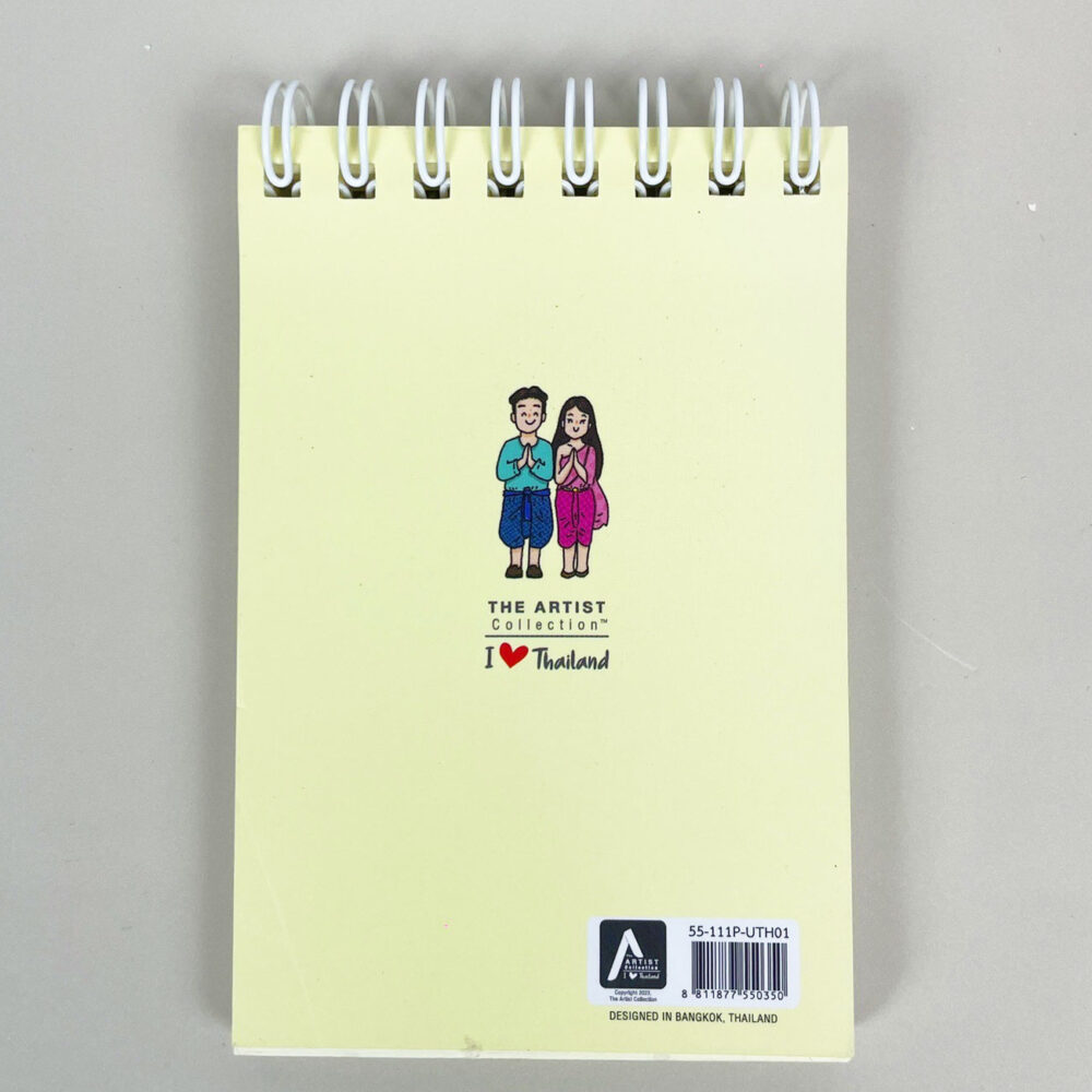 สมุดโน้ต Pop Up Mini Note สันห่วง I Love Thailand สวัสดี - Image 5