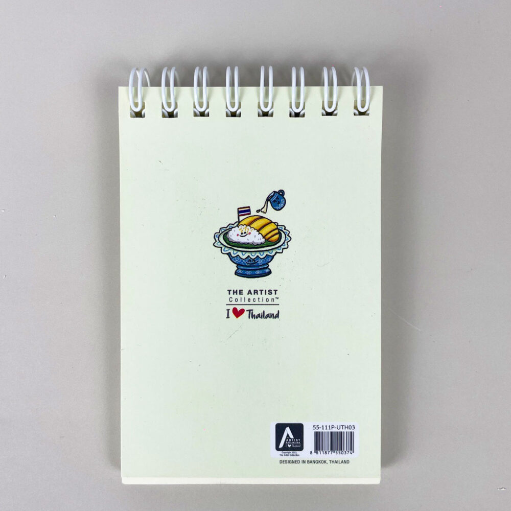 สมุดโน้ต Pop Up Mini Note สันห่วง I Love Thailand ข้าวเหนียวมะม่วง - Image 6
