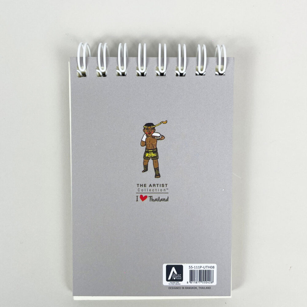 สมุดโน้ต Pop Up Mini Note สันห่วง I Love Thailand มวยไทย - Image 6