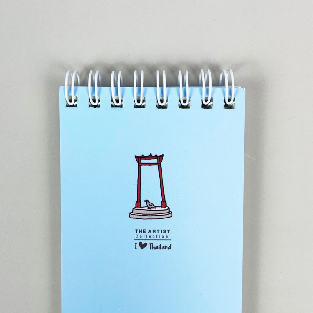 สมุดโน้ต Pop Up Mini Note สันห่วง I Love Thailand เสาชิงช้า - Image 5