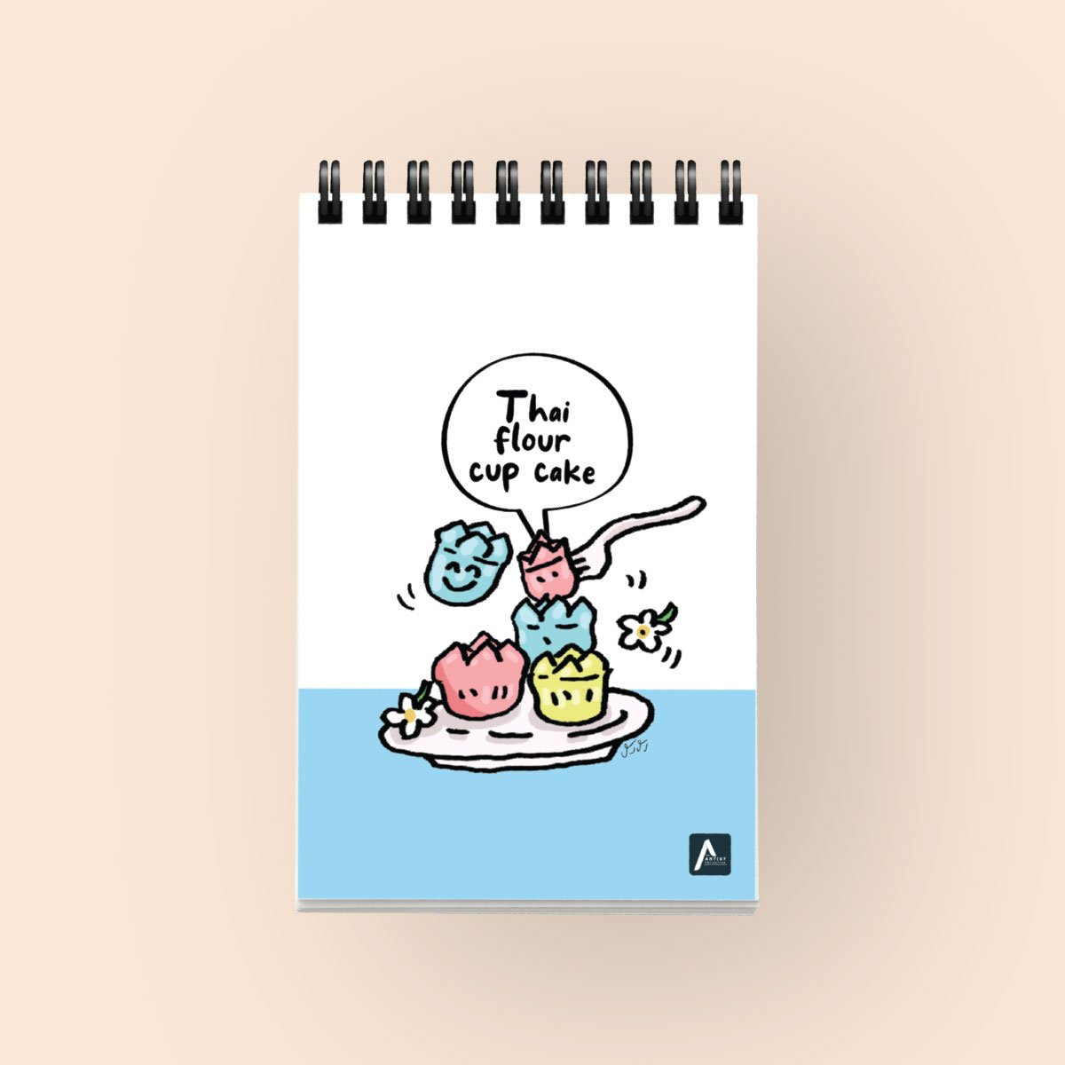 สมุดโน้ต Purse note สันห่วง Taste of Thailand Chaowang Sweets